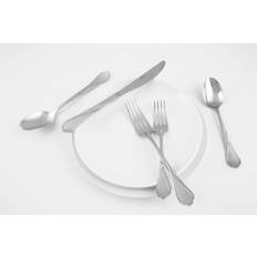 Cambridge Silversmiths Heather Sand 20-Piece Flatware Set Silver 20 Dinner Set