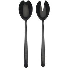 Asa para colgar Servidores de Ensalada Mepra Linea & Salad Set Black Servidor de Ensalada