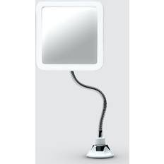 Cruelty Free Makeup Mirrors Mira Lighted Magnifying Mirror White Silver