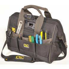 CLC Tech Gear Led Lighted 14 In. Bigmouth Tool Bag