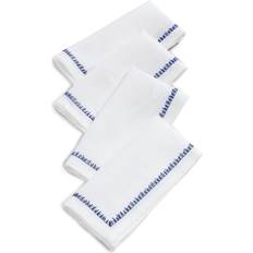 Bleu Porte-serviettes Filament Napkin WHITE/NAVY Porte-serviette