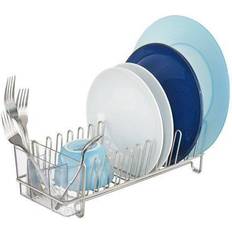 Trasparente Scolapiatti iDESIGN InterDesign Classico Compact Drainer, Satin/Clear Dish Drainer