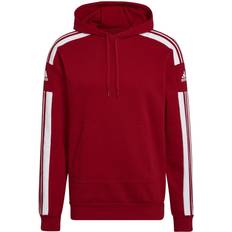 Bianco Maglioni Adidas Squadra 21 Hooded Track Top Uomo - Team Power Red/White