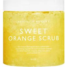 Skincare Brooklyn Botany 100% Natural Sweet Orange Body Scrub & Hand Scrub Dual Action Exfoliator, Moisturizer For Great Skin- Made With Natural Orange