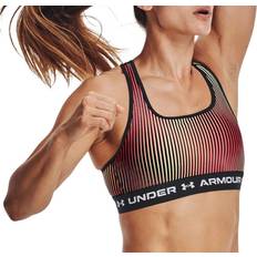 Under Armour Crossback Mid Print Bra Colorful