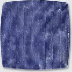 Vietri Santorini Stripe Square Platter Vassoio da portata