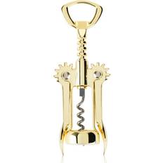 Gold Corkscrews Viski Belmont Winged Corkscrew