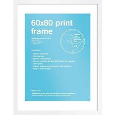 GB Eye Photo Frames GB Eye 60x80cm Flat White MDF Frame Photo Frame