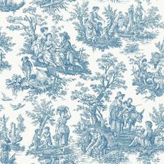 Wallpapers RoomMates Country Life Toile P&S Wallpaper, Multicolor