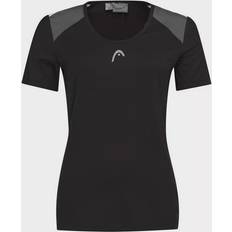 Donna - Rosso Magliette & Canotte Head Club 22 Tech T-Shirt Women - Black