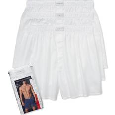 Tommy Hilfiger Yellow Clothing Tommy Hilfiger Men's 3-Pk. Classic Printed Cotton Poplin Boxers