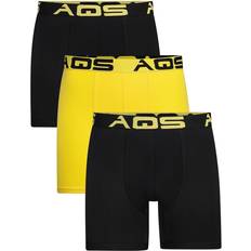 Yellow Men's Underwear Aqs 3pk Boxer Briefs