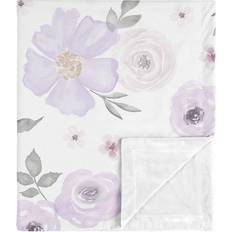  Watercolor Floral Security Baby Blanket