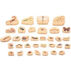 CTU73410 Wooden Minibeast Blocks