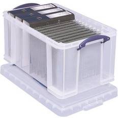 Really Useful Boxes Really Useful 48L Plastic Clear Staukasten