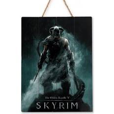 Doctor Collector Skyrim Dragonborn Wood Art Limited Edition