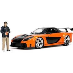 Jada Cars Jada Fast and Furious 1997 Mazda RX7 with Han 1:24 Scale Ride