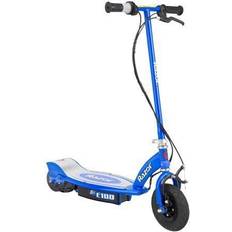 Kick Scooters Razor E100 Kids Ride On 24V Motorized Battery Powered Electric Scooter Toy Blue