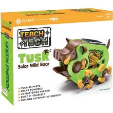Construction Kits Elenco Teach Tech Tusk Wild Boar Solar Robot Crawler STEM Building Set for Kids