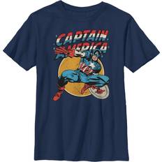 Fifth Sun Boy Marvel Captain America Shield Graphic Tee