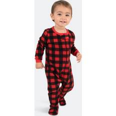 Boys - Green Pajamases Leveret Toddler Unisex Moose Footie Fleece Pajamas