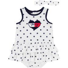 Tommy Hilfiger Organic/Recycled Materials Other Sets Tommy Hilfiger 2-Piece Sunsuit And Headband Set