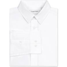 Children's Clothing Calvin Klein Solid Stretch Poplin Shirt