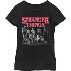 Children's Clothing Fifth Sun Stranger Things Fade Girls Short Sleeve T-shirt