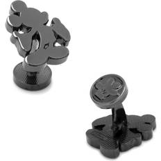 Mickey mouse silhouette Mickey Mouse Silhouette Cufflinks