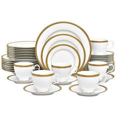 Dinner Sets on sale Noritake Charlotta Gold Dinner Set 60