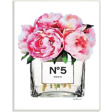 Stupell Industries Glam Paris Vase with Pink Peony Wall Decoration