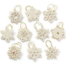 Lenox Snowflake 10-Piece Ornament Set