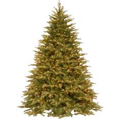 Interior Details National Tree Company Pre-Lit Feel Real Green Christmas Tree 90"