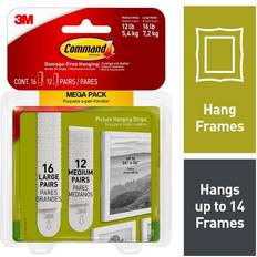 3M Command Picture Hanging Strips Mega Pack Picture Hook