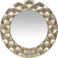 Plastic Wall Mirrors Infinity Instruments Round Wall Mirror 18