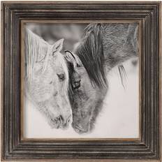 Square Photo Frames Uttermost Horses Print Photo Frame 31.5x31.5"