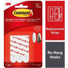 Plastic Interior Details Command Medium Refill Picture Hook 9