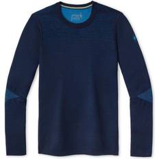 Smartwool Intraknit Merino 200 Crew Sweatshirt - Black/White