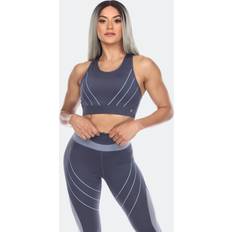 White Mark High Support Sports Bra-Average Figure