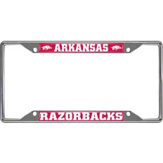 Sports Fan Apparel Fanmats Arkansas Razorbacks License Plate Frame