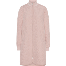 Ilse Jacobsen Coats Ilse Jacobsen Padded Quilt Coat - Pink