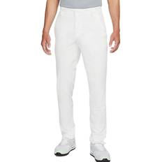 Bianco - Golf Pantaloni Nike Dri-FIT Vapor Men's Slim Golf Pants - Summit White/Black