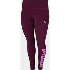 Puma Tights Puma Women's Athletic Logo Leggings (Plus Size) Black/Peach 1X