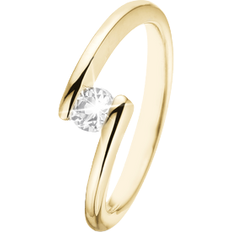 Christina Jewelry Supernova Ring - Gold/Transparent
