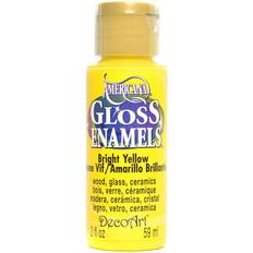 Americana Gloss Enamels bright yellow 2 oz