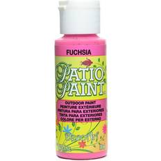 Pink Painting Accessories Patio Paint fuchsia 2 oz