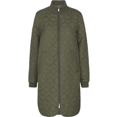 Padded Quilt Coat - Army
