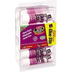 Avery Purple Application Permanent Glue Stics, 0.26 oz, 18/Pack