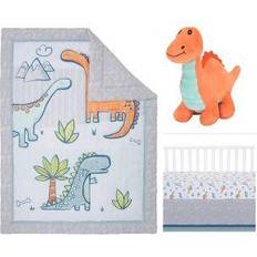 Kid's Room Sammy & Lou Dinosaur Million 4-Piece Crib Bedding Set