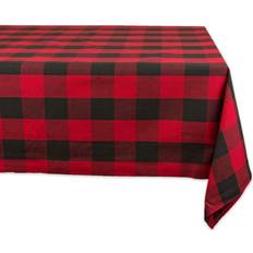 Red Tablecloths Design Imports Buffalo Tablecloth Red (264.16x152.4)